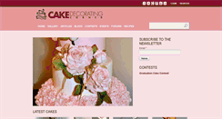 Desktop Screenshot of cake-decorating-corner.com